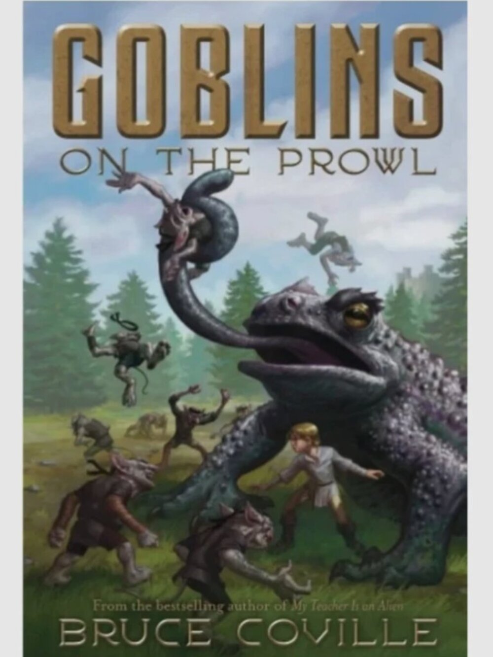 5/$15 Book Goblins on the Prowl Bruce Coville Middle Grade Fantasy Magic